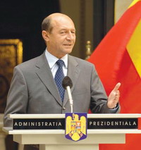 Traian Basescu Presedintele Romaniei